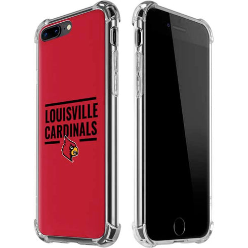 University of Louisville Cardinals Striped iPhone Cases